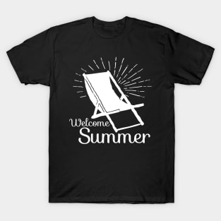 welcome summer funny design T-Shirt